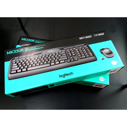 【MR3C】含稅附發票 全新公司貨 Logitech 羅技 MK330R 無線滑鼠鍵盤組