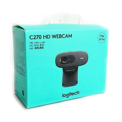 【MR3C】含稅附發票 台灣公司貨 Logitech羅技 Webcam C270 HD 網路攝影機