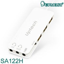 【MR3C】含稅附發票 UPMOST 登昌恆 Uptech SA122H USB音效卡 +USB集線器功能
