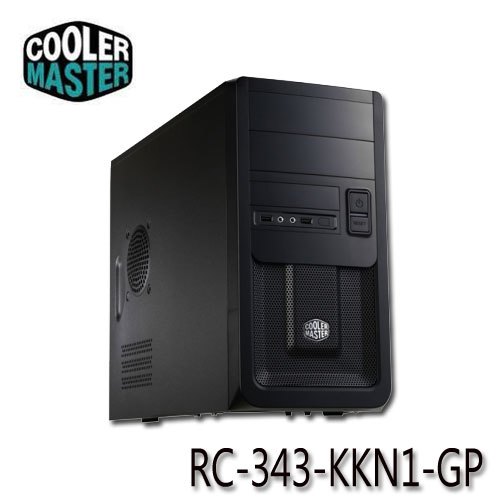 【MR3C】含稅附發票 CoolerMaster訊凱 Elite 343 RC-343 黑色 Micro-ATX 電腦機殼