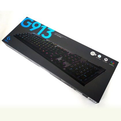 【MR3C】限量 含稅台灣公司貨 羅技 G913 LIGHTSPEED RGB機械式無線 遊戲 鍵盤 GL敲擊感 類青軸