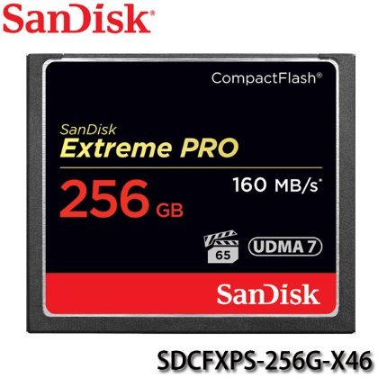 【MR3C】含稅附發票【公司貨】SanDisk 256GB Extreme Pro CF 256G (160MB/s)