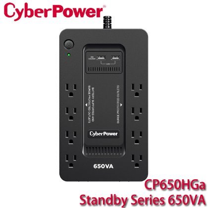 【MR3C】含稅 CyberPower CP650HGa Standby Series 650VA 離線式不斷電系統