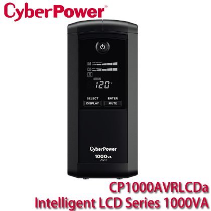 【MR3C】送200禮卷 含稅 CyberPower CP1000AVRLCDa 1000VA 在線互動式 不斷電系統 UPS