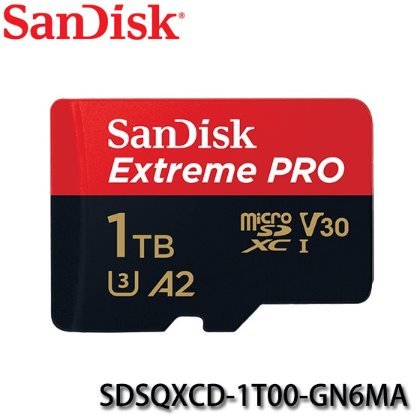 【MR3C】含稅公司貨 SanDisk Extreme Pro Micro SD 1T 1TB 200MB/s 記憶卡