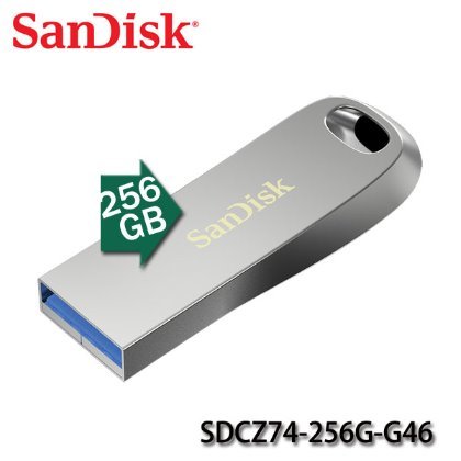 【MR3C】公司貨 含稅附發票 SanDisk 256GB CZ74 Ultra Luxe 256G USB3.1 隨身碟
