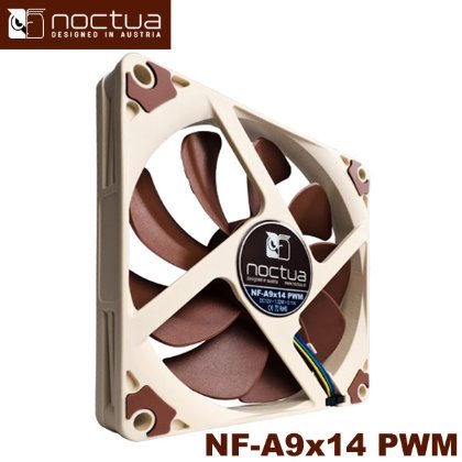 【MR3C】送$50禮券 含稅 Noctua NF-A9x14 PWM 92mm / 2200RPM SSO2 磁穩軸承超薄扇