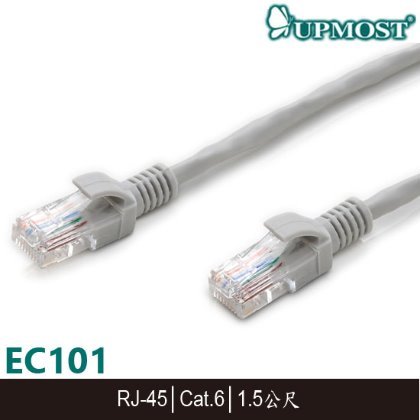 【MR3C】含稅附發票 UPMOST UPTECH EC101 RJ-45 Cat.6 UTP網路線 1.5M