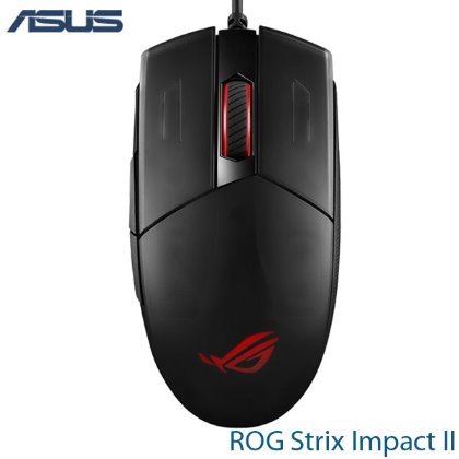 【MR3C】含稅 ASUS 華碩 ROG Strix Impact II 電競有線光學滑鼠