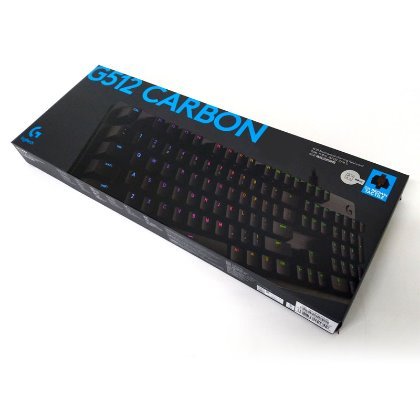 【MR3C】含稅 台灣公司貨 Logitech 羅技 G512 Carbon GX茶軸 觸感軸 RGB 機械遊戲鍵盤