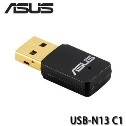 【MR3C】含稅附發票 ASUS華碩 USB-N13 C1 N300 WiFi USB無線網卡