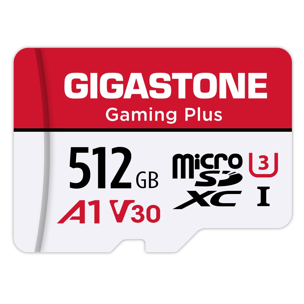 GIGASTONE 遊戲專用記憶卡512GB A1 V30 U3 ( MICRO SD 512GB A1 V30(-2) )