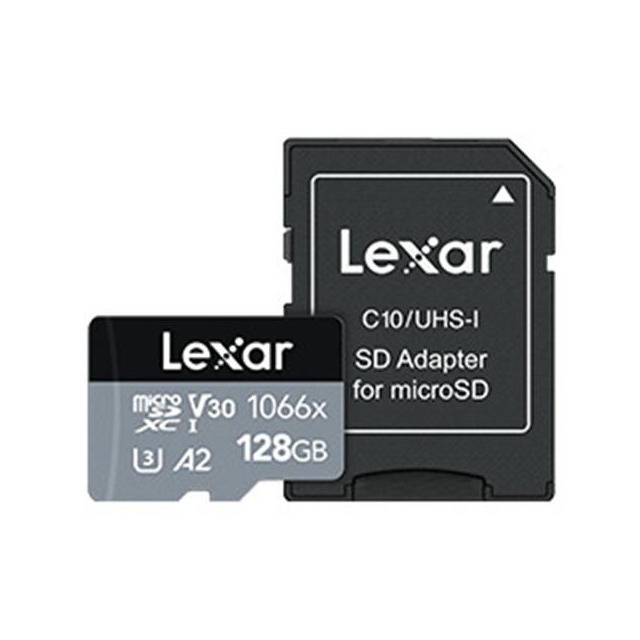 Lexar 雷克沙 Professional 1066x MicroSDXC UHS - I U3 A2 128G記憶卡