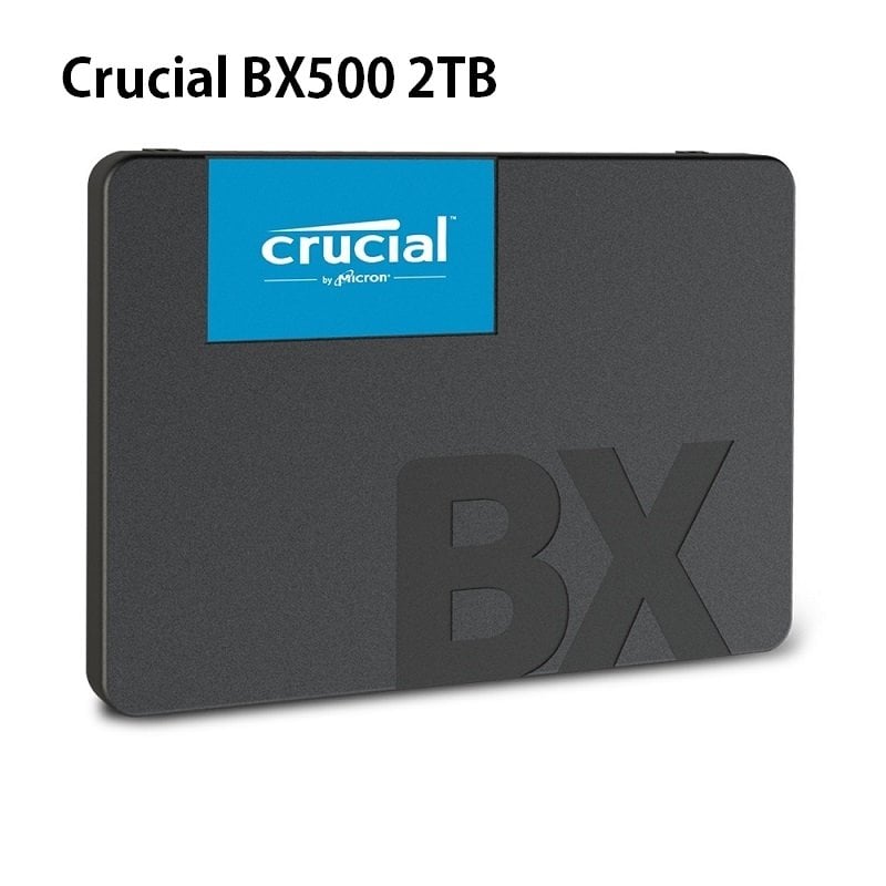 米特3C數位–Micron 美光 Crucial BX500 2TB/2.5吋 SSD固態硬碟