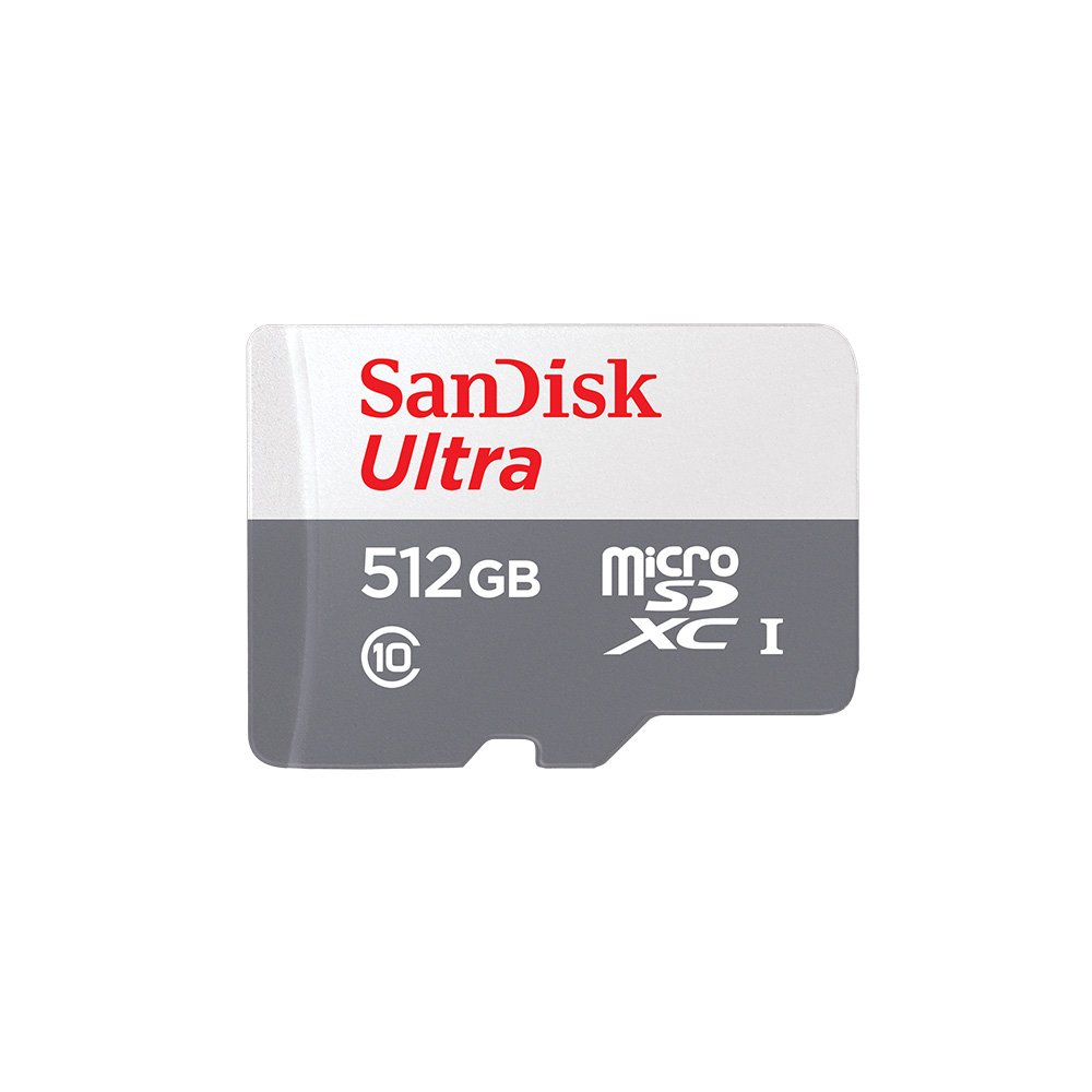SanDisk Ultra microSDXC 512GB, C10, UHS-1, 100MB/s R 記憶卡SanDisk Ultra microSD