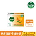 【Dettol滴露】清新柑橘香皂含抗菌成份(100g*3入)