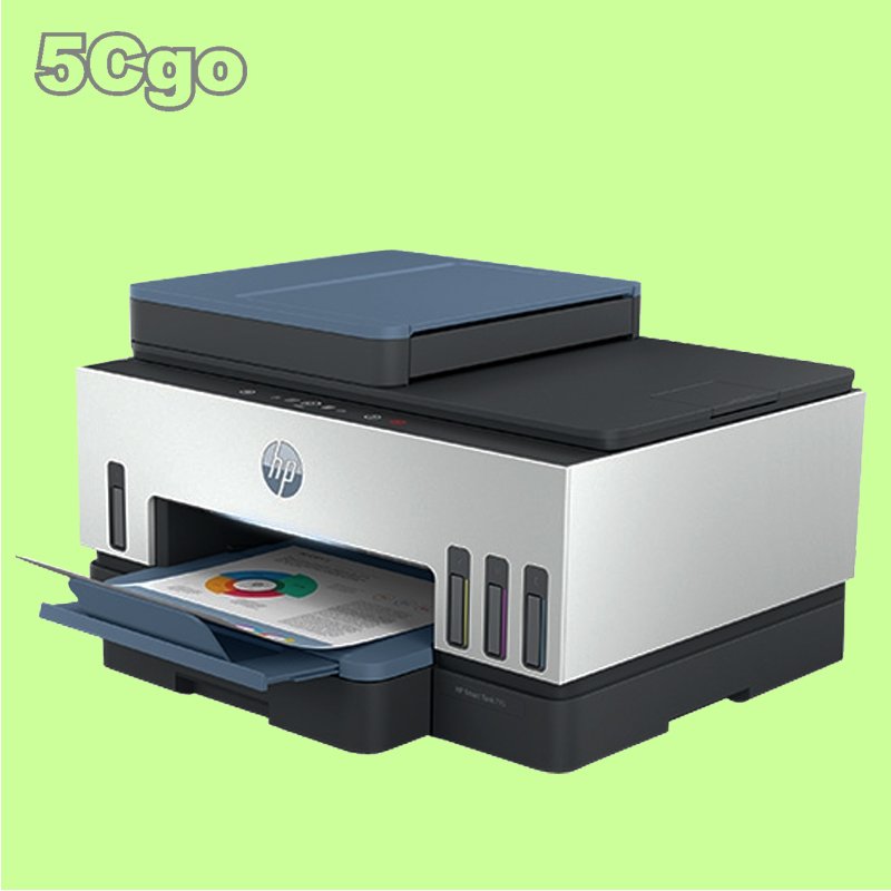 5Cgo【權宇】HP SMARTTANK795(28B96A)彩色無線傳真連續供墨多功能事務機動雙面列印 1年保 含稅
