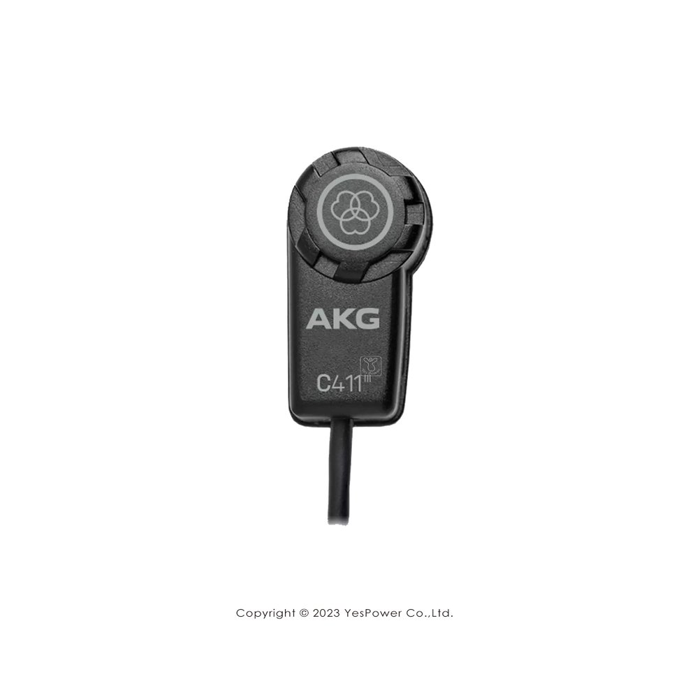AKG C411 PP 貼附式麥克風/歐洲製 貼片式麥克風/標準XLR/微型電容式麥克風