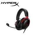 HyperX Cloud III 電競耳機-黑紅色