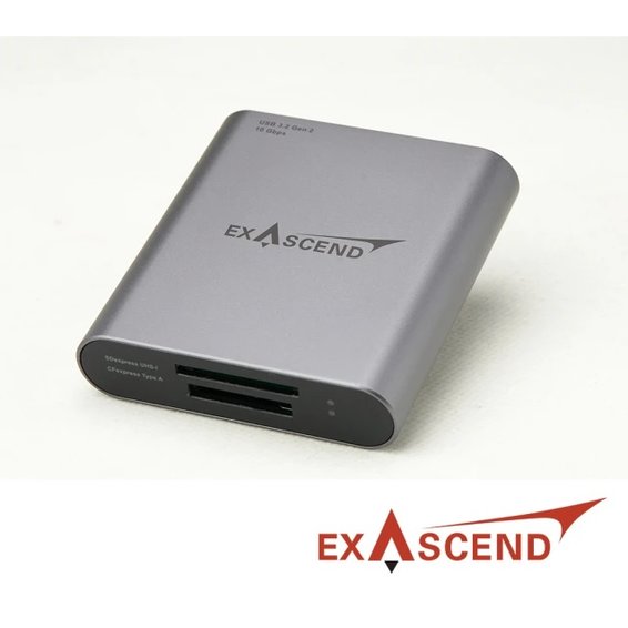 【震博攝影】Exascend CFexpress Type A/SD 二合一讀卡機 (USB Type-C 介面) 台灣公司貨
