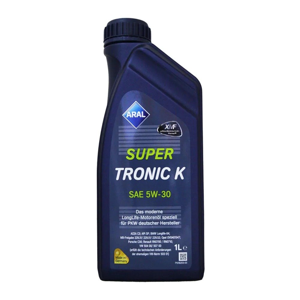 【易油網】ARAL SUPER TRONIC K 5W30 合成機油 1L