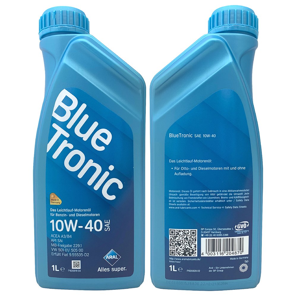 【車百購】 亞拉 Aral BlueTronic 10W40 優質合成機油
