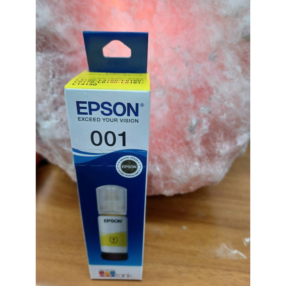 EPSON 001原廠T03Y400黃L4150 L4160 L6170 L6190公司貨盒裝填充墨水