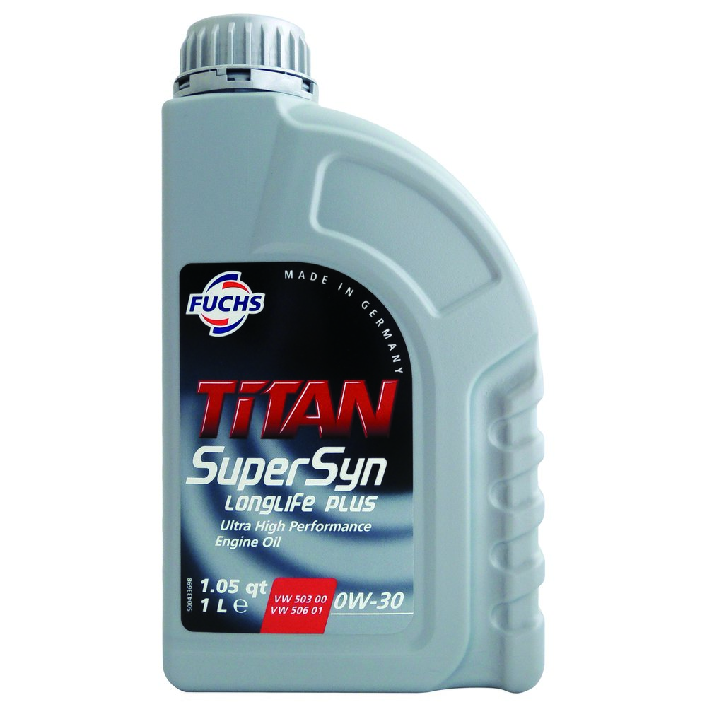 【車百購】 福斯 Fuchs TiTAN SuperSyn LongLife Plus 0W30 極端高效能全合成機油
