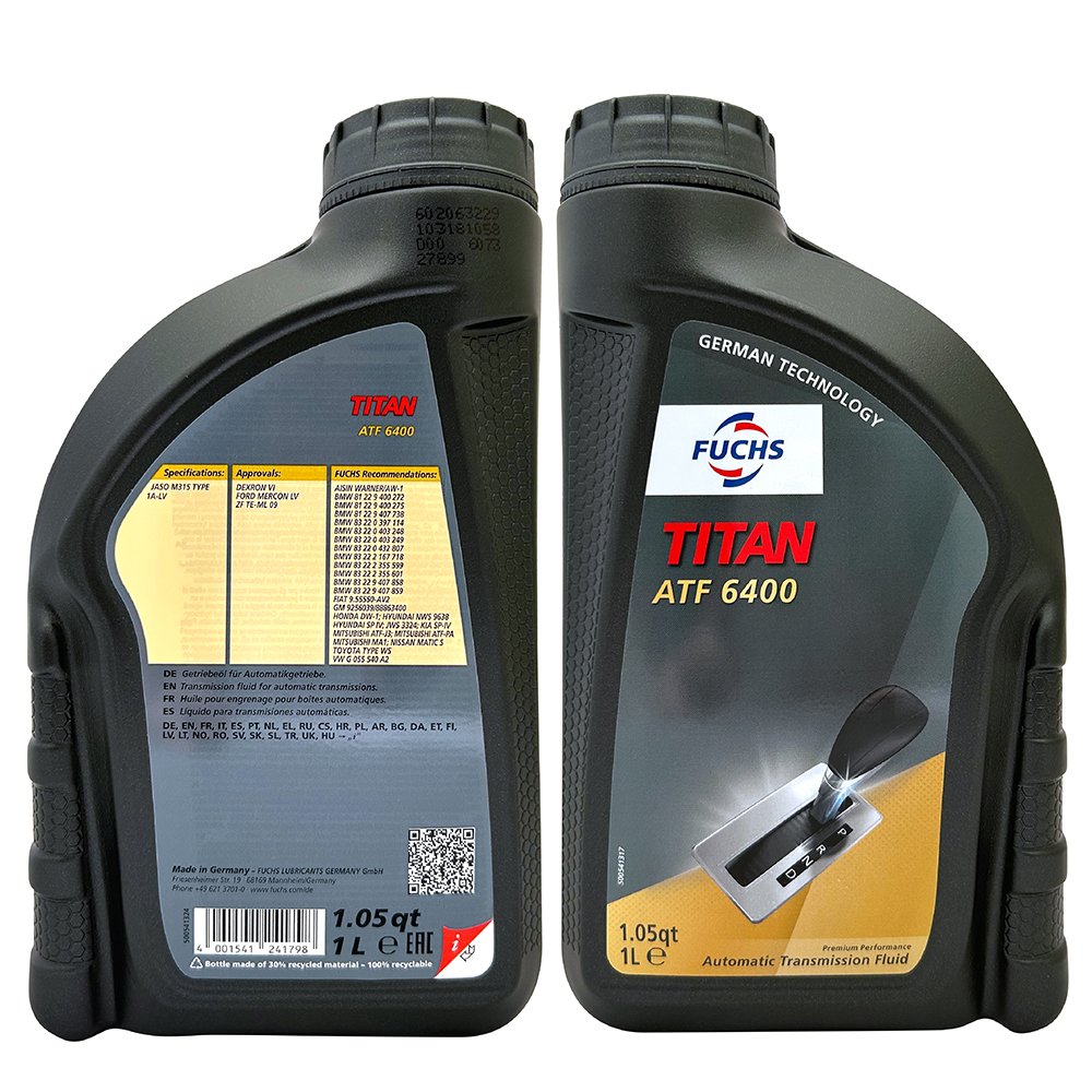 【車百購】 Fuchs Titan ATF 6400 長效泛用6號變速箱油 TOYOTA FORD DEXRON