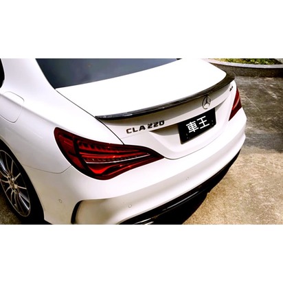 【車王汽車精品百貨】賓士 Mercedes-Benz CLA AMG 改裝 尾翼 壓尾翼 定風翼 導流板