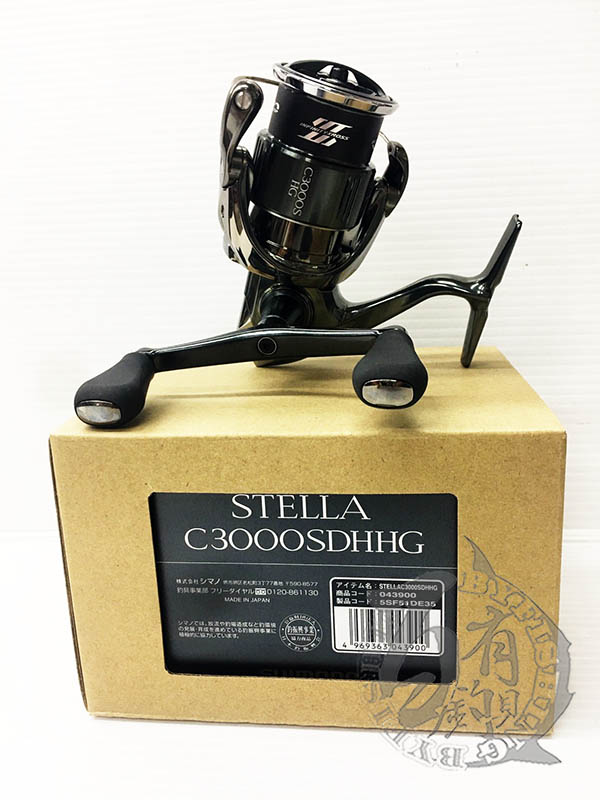 ◎百有釣具◎SHIMANO 22 STELLA C3000SDH/C3000SDHHG 挑戰紡車捲線器