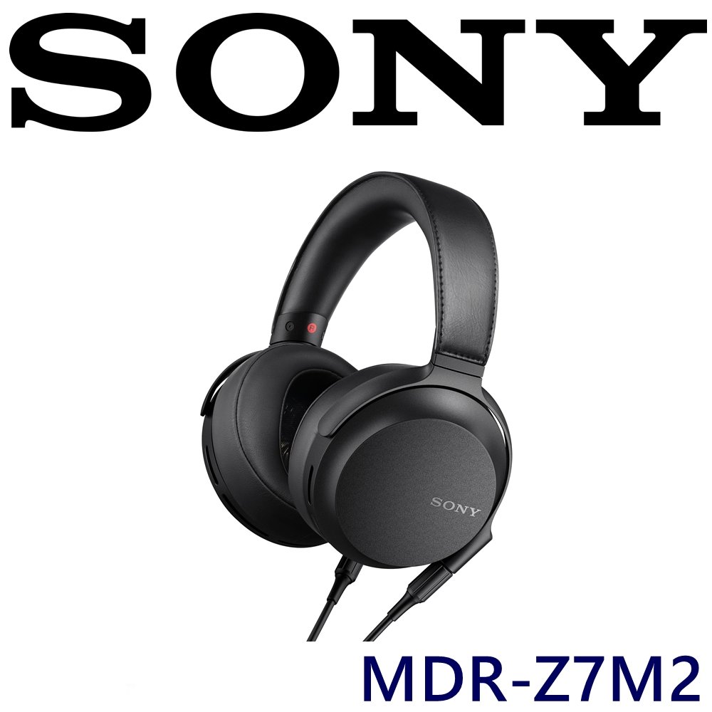 東京快遞耳機館 SONY MDR-Z7M2高音質鋁液晶單體 好舒適平衡耳罩式耳機