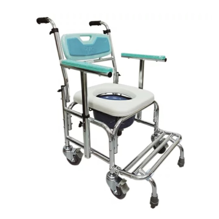 富士康鋁合金便器椅洗澡椅FZK-4306(扶手可升降)FZK4306便盆椅-沐浴椅-便盆椅沐浴椅