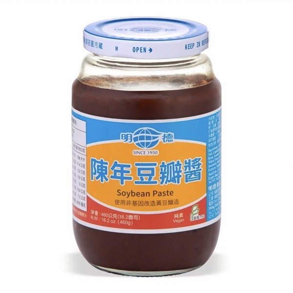 明德 陳年豆瓣醬460公克/罐(純素)