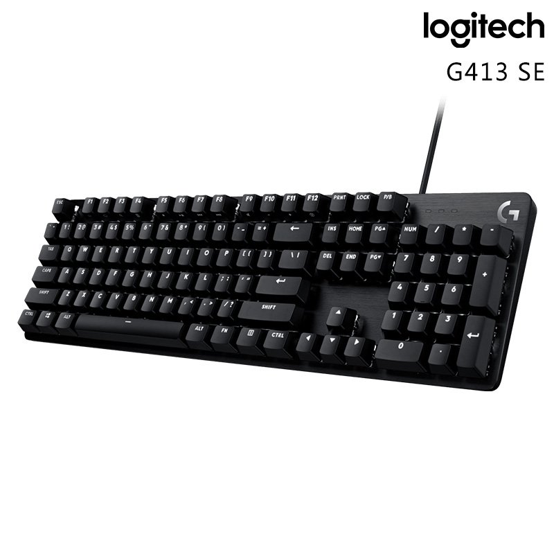LOGITECH 羅技 G413 SE 機械式 遊戲 有線鍵盤