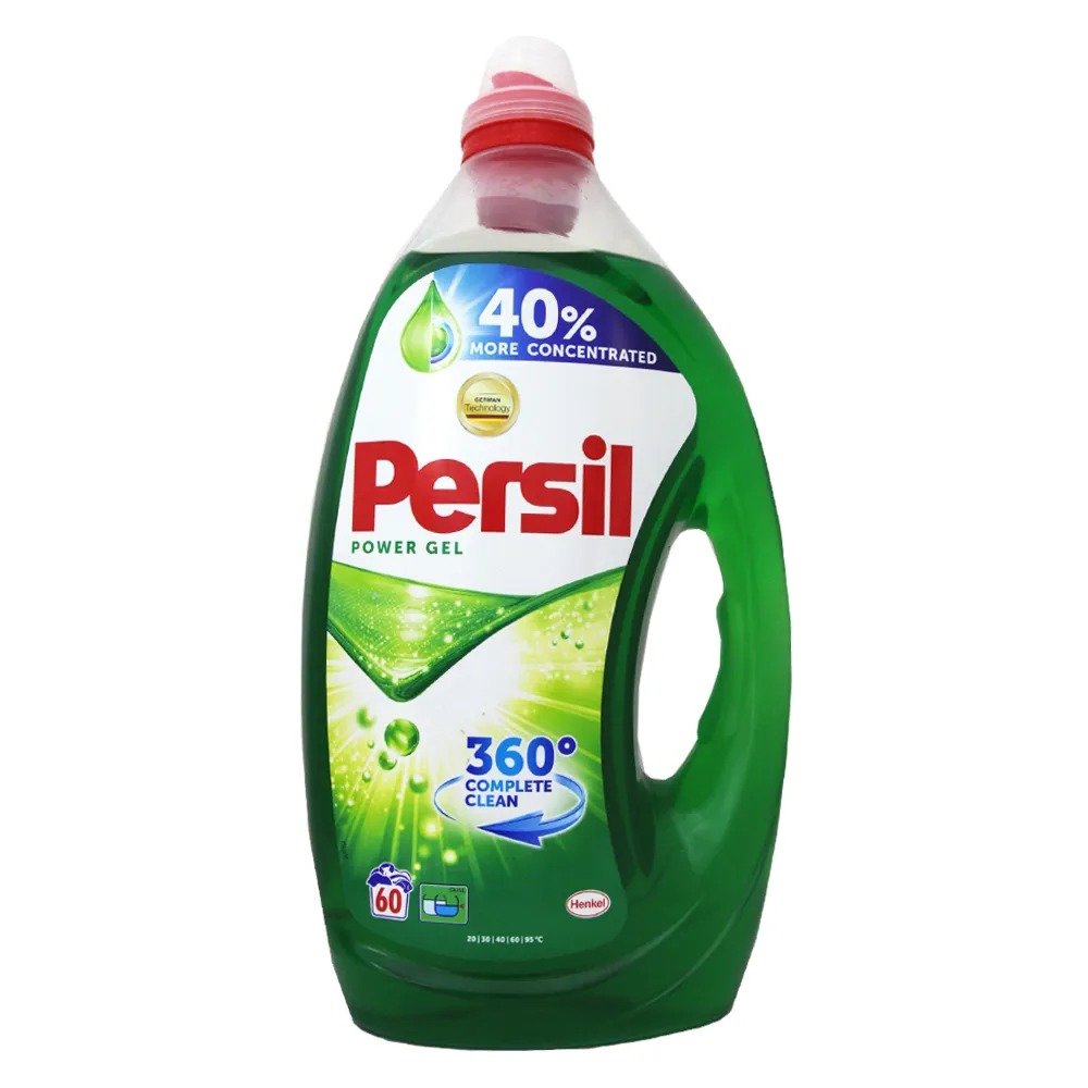 【易油網】PERSIL 洗衣凝露 60杯 洗淨 配方 3L