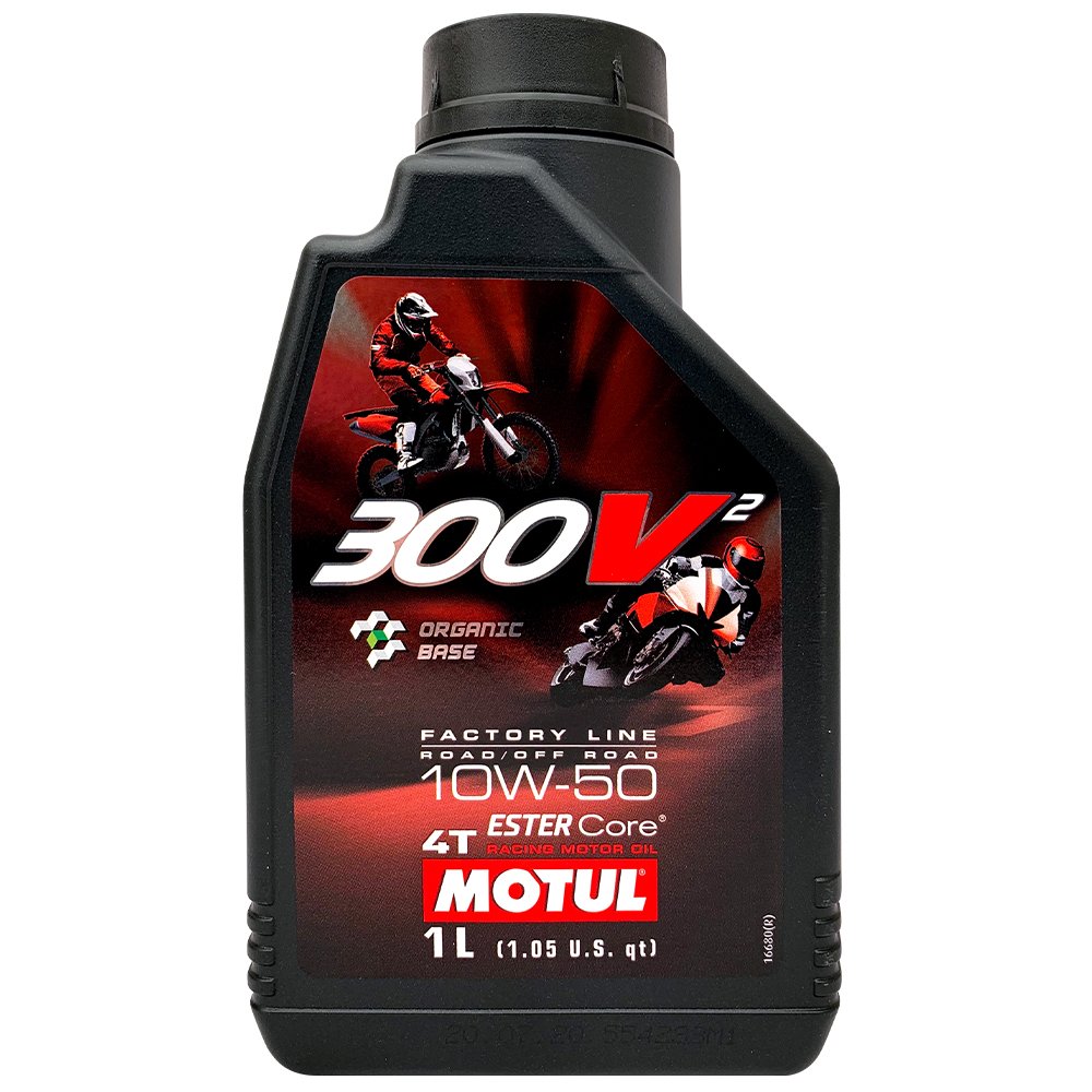 【車百購】 Motul 300V2 4T FACTORY LINE 10W50 酯類全合成賽車級機車機油