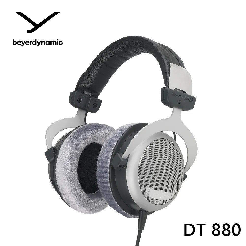 東京快遞耳機館 Beyerdynamic DT880 拜耳半開放式 有線頭戴式耳罩耳機 32 / 250 / 600Ω 德國製造 代理保固2年