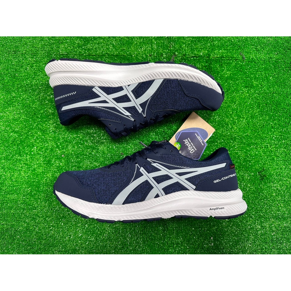 新莊新太陽 asics 亞瑟士 GEL-CONTEND 7 WP 4E 1011B820-400 輕量 運動 超寬楦 男 慢跑鞋 海軍藍 特1750