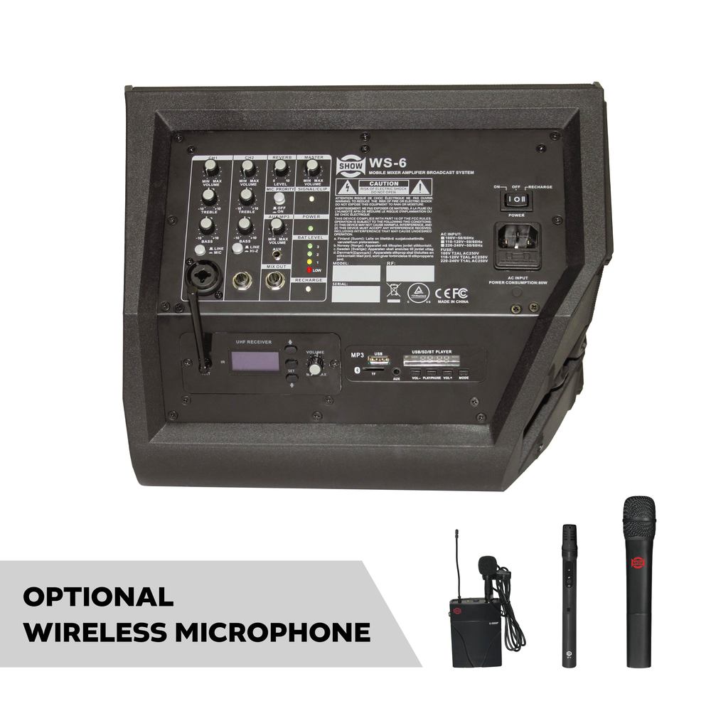 SHOW WS-6M 攜帶式藍芽音箱
