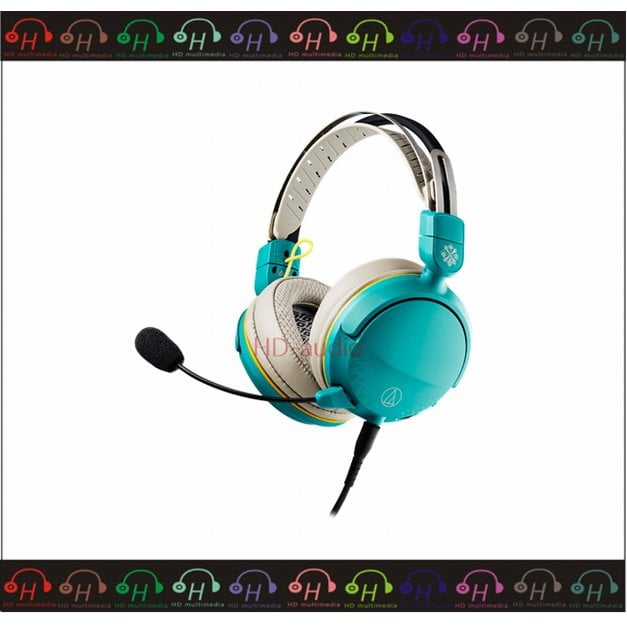聯名現貨🎉弘達影音多媒體 Audio-technica 鐵三角 x 魔物獵人Monster Hunter ATH-GL3 ZIN Zinogre 雷狼龍 電競耳罩式耳機