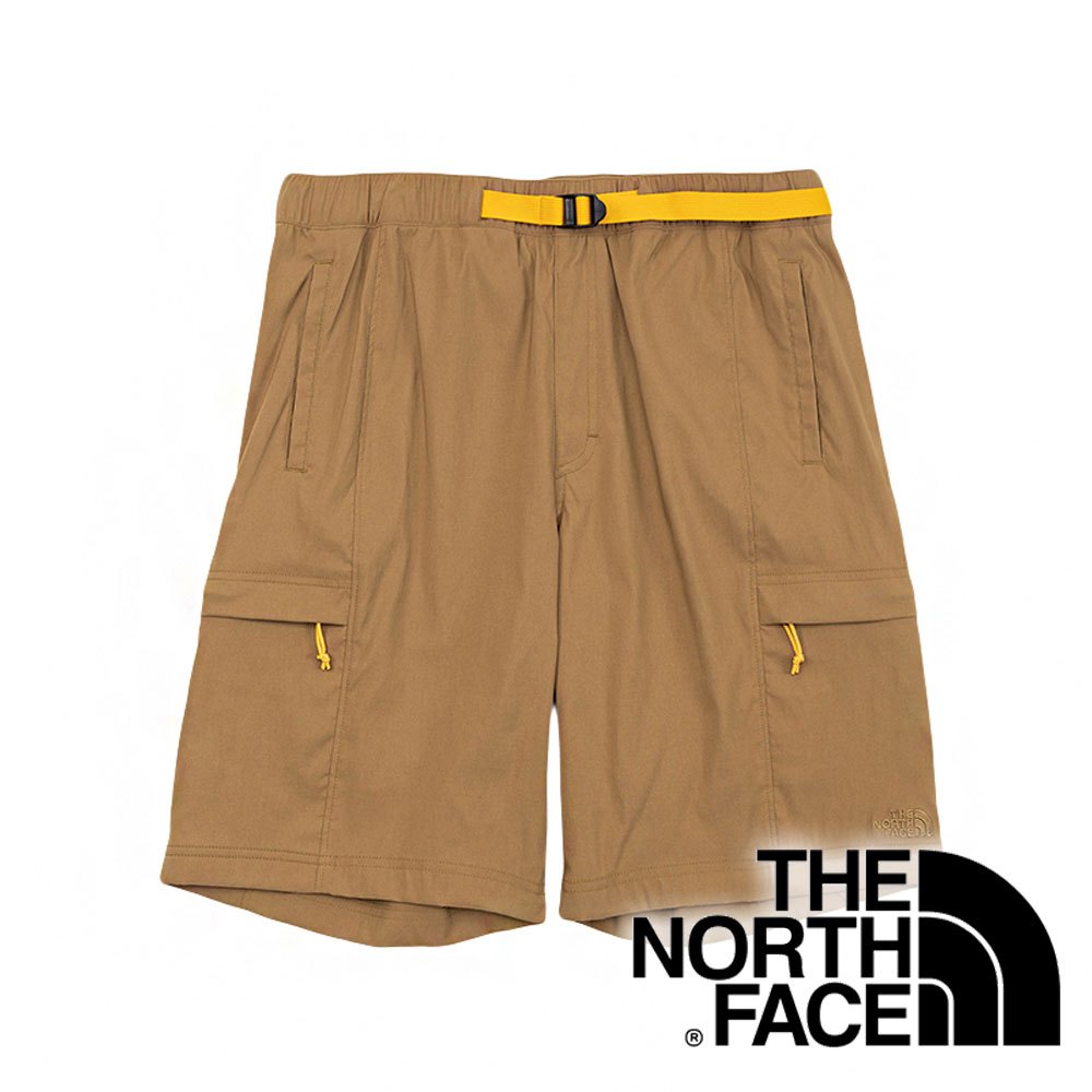 【THE NORTH FACE 美國】男防風快乾短褲『布朗棕』NF0A7QOY 戶外 露營 登山 健行 休閒 短褲 吸濕排汗