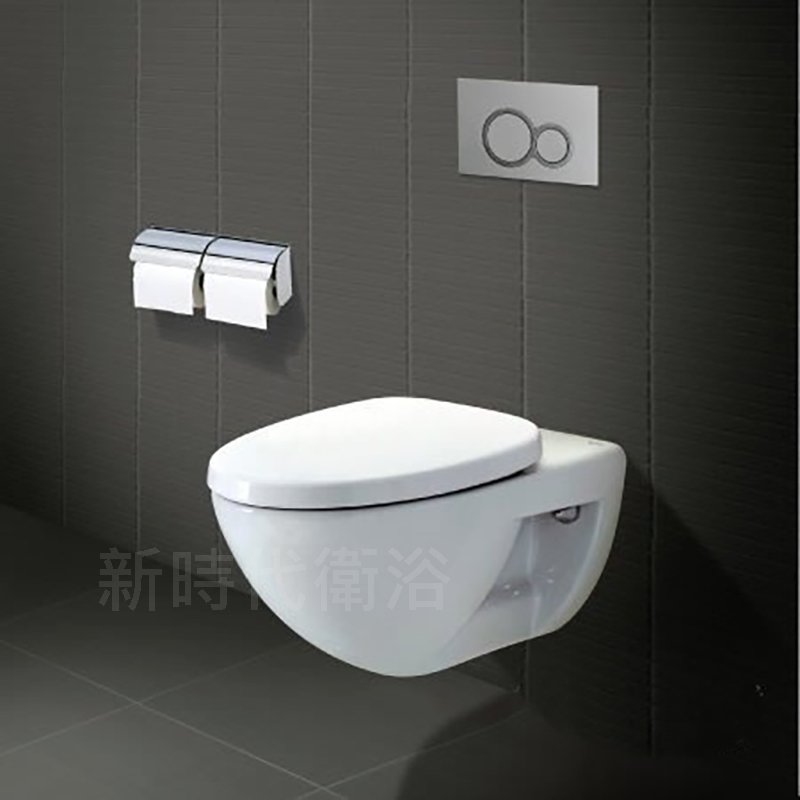 [新時代衛浴] 日本INAX壁掛馬桶含水箱，配合埋牆水槽，時尚現代AC-23PVN-TW實體門市