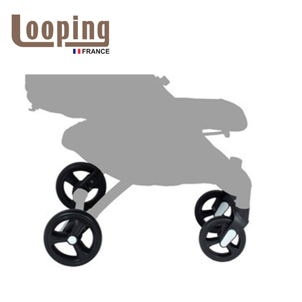 Looping 大輪組｜手推車專屬配件｜前後輪共4顆