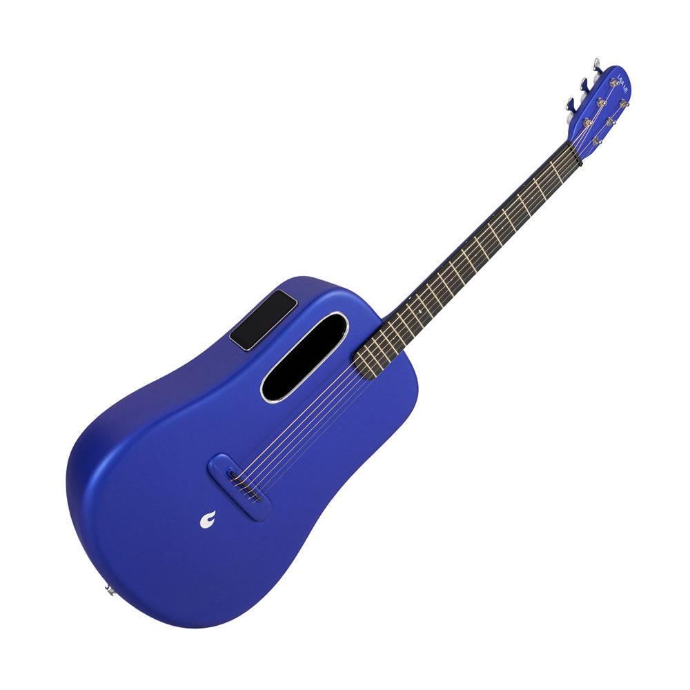亞洲樂器 LAVA ME 3 拿火 38吋 智能碳纖維吉他 藍色 / 搭配超輕太空琴袋