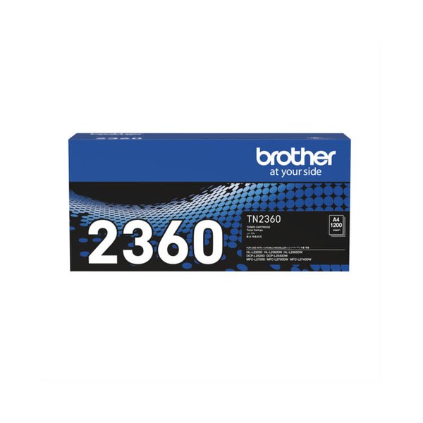 Brother TN-2360 原廠黑色碳粉匣 適用機型:L2320D、L2360DN、L2365DW、L2520D、L2540DW、L2700DW、L2740DW
