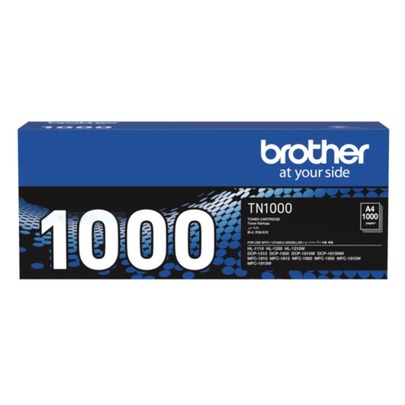 BROTHER TN-1000 原廠碳粉匣 適用機型: HL-1110、DCP-1510、MFC-1815、HL-1210W、DCP-1610W、MFC-1910W