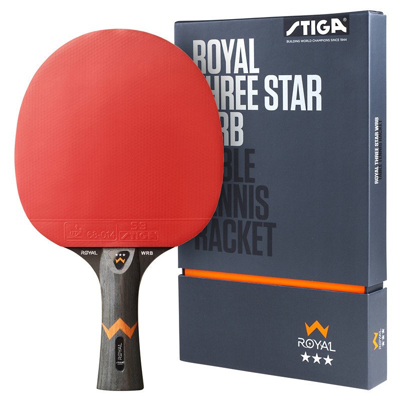 【STIGA】 ROYAL WRB 三星系列 桌球拍 休閒拍中空柄球
