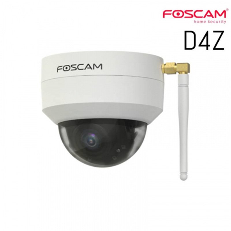 FOSCAM D4Z 4MP Dual-Band Wi-Fi 防破壞 PTZ 半球型 攝影機 /紐頓e世界