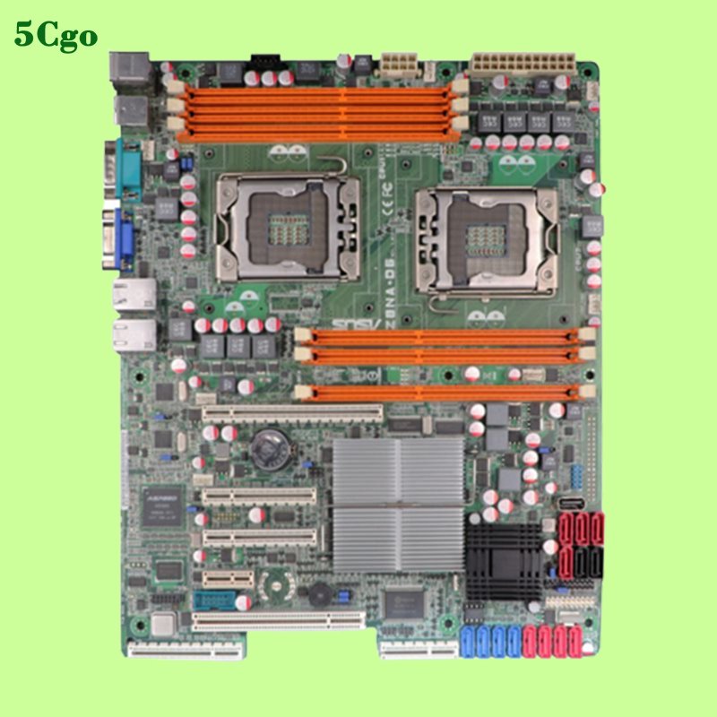 5Cgo【代購七天交貨】Asus/華碩 Z8NA-D6/D6C Z8PE-D12/D12X/D18 1366針雙路伺服器主機板DDR3
